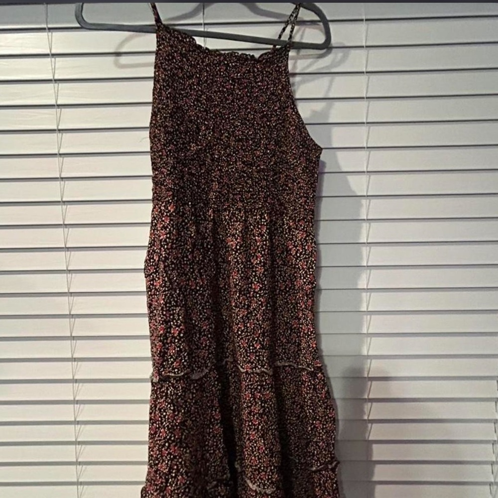 Floral Spaghetti Strap Dress